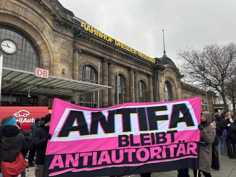 Trump: War on Antifa 1 Antifa Dresden